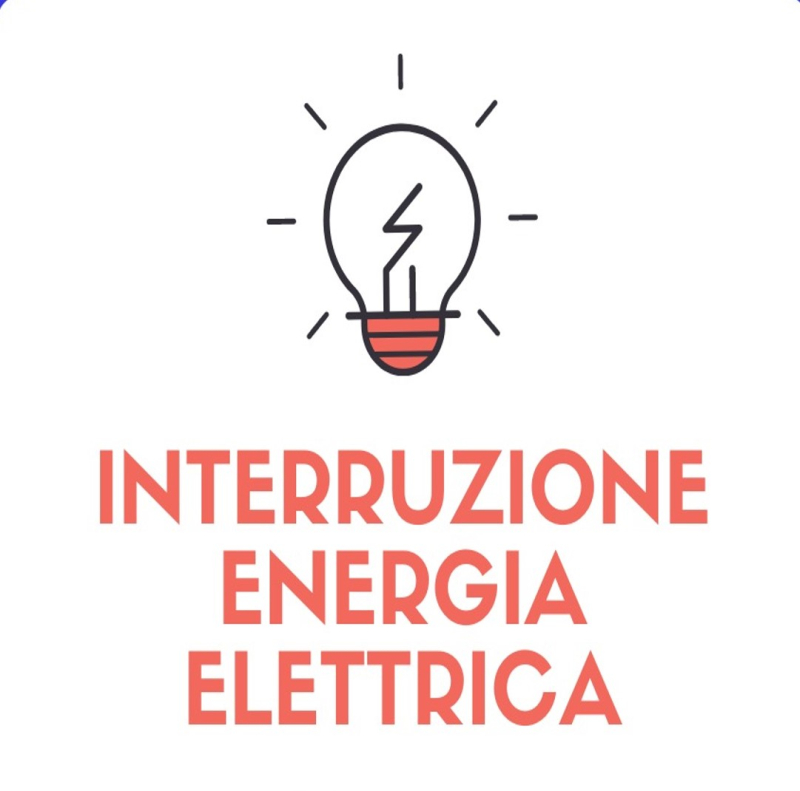 AVVISO DI INTERRUZIONE DI ENERGIA ELETTRICA – VENERDI’ 25 AGOSTO 2023. E-DISTRIBUZIONE